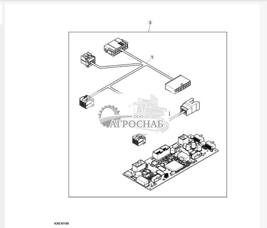 Vehicle Controller, R.H. Cornerpost Display Panel 